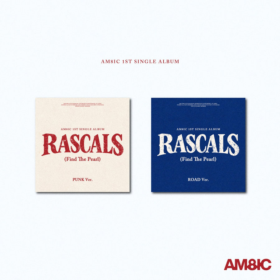AM8IC - RASCALS - Single Album (PUNK Ver. / ROAD Ver.)