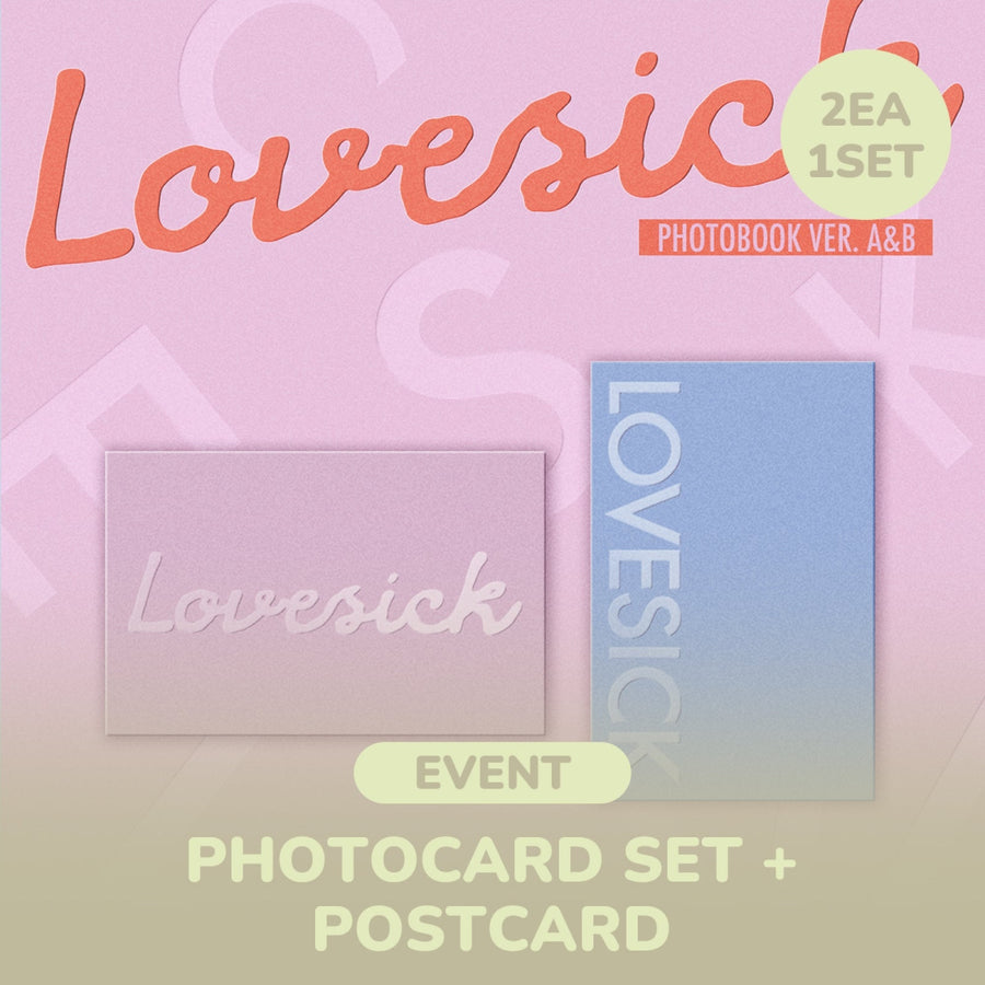 CHAERYEONG - Lovesick - Photobook Ver. - Two-Album Set