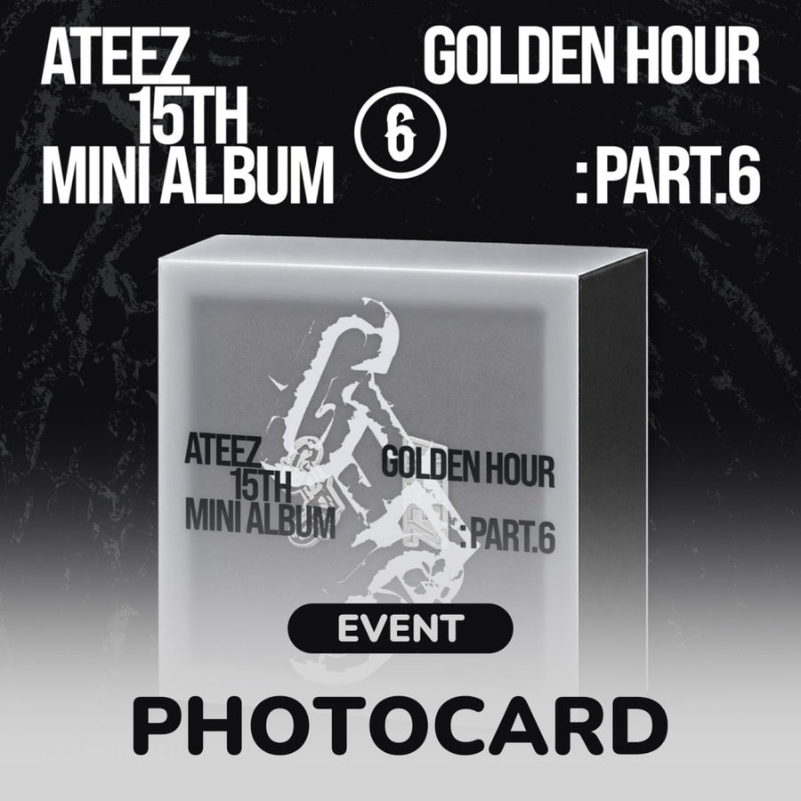 ATEEZ - GOLDEN HOUR : Part.6 - Earphone Charm Ver. - Mini Album