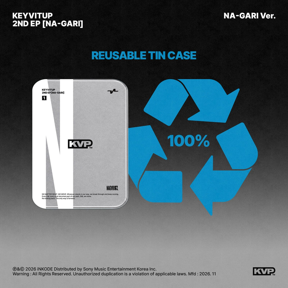 KEYVITUP KEYVITUP - NA-GARI - 2nd EP Album (NA-GARI Ver.)