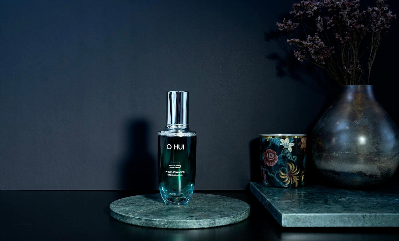 OHUI: Elevating Beauty to Unprecedented Heights in Korean Skincare - Luxurious Serum Display