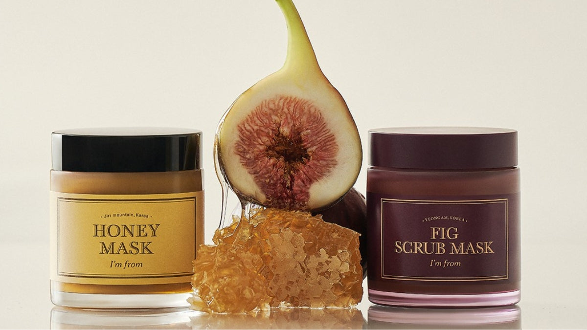 Discovering the Essence of Korean Skincare with I'M FROM: Honey and Fig Scrub Masks