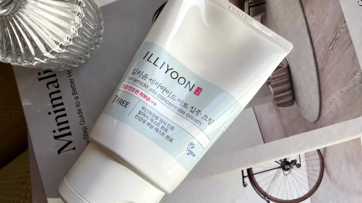 Experience Deep Hydration with ILLIYOON: The Korean Skincare Brand You Need to Know - tube of ILLIYOON Ato Ceramide Cream