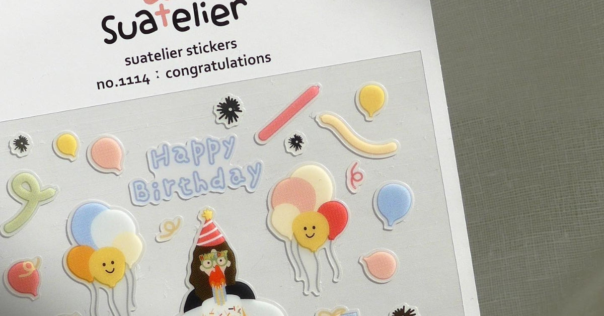 Stick to Fun with Suatelier: Unleash Your Creativity with Playful Stickers!