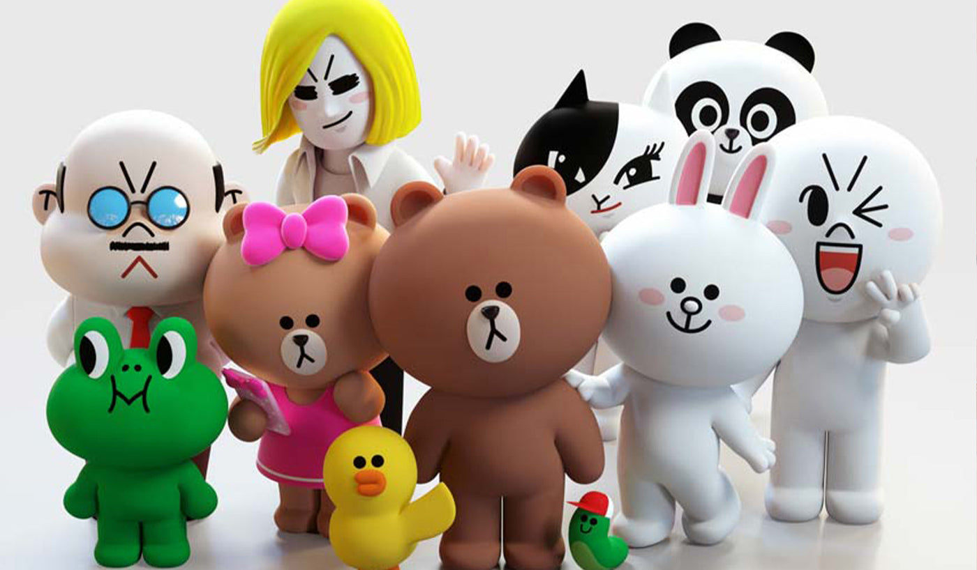 Discover the Playful World of LINE FRIENDS: Korean Accessories That Add a Touch of Fun to Your Life, featuring charming LINE FRIENDS characters.