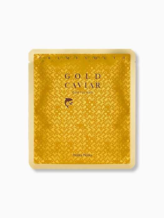 Holika Holika Prime Youth Gold Caviar Gold Foil Mask