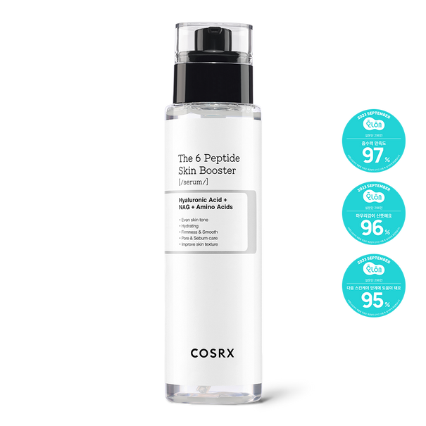 COSRX The Peptide 6 Skin Booster Serum 150ml available on Koolseoul.com, your Korean Eshop from Seoul !