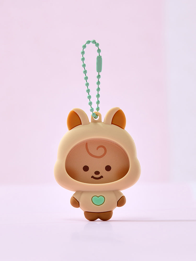 i-dle minini baby PVC Photo Frame Keyring - image 2