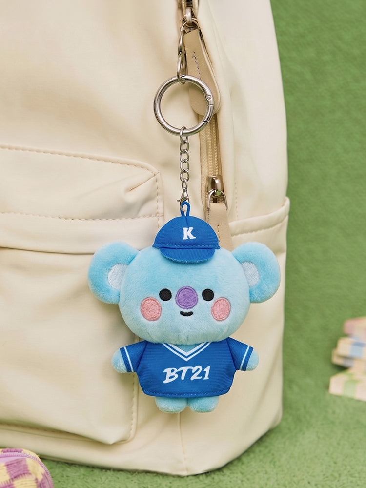 BT21 BASEBALL FINGER PLUSH KEYRING