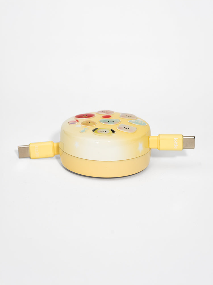 BT21 100W RETACTABLE USB-C CABLE (minini 150cm)