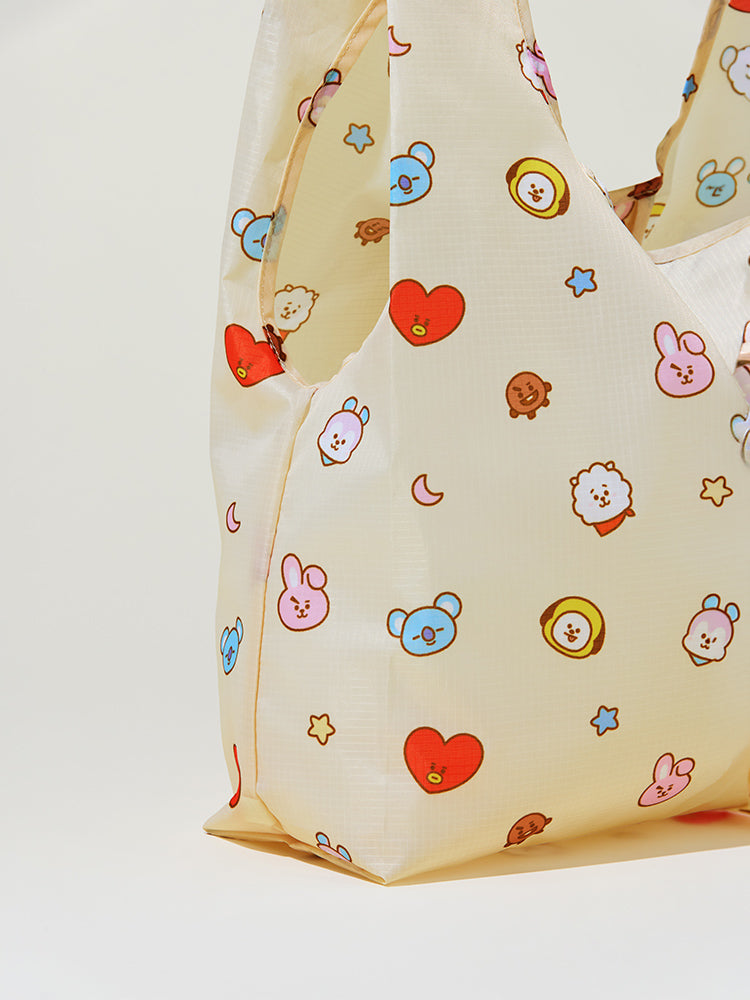 BT21 PATTERN MARKET BAG BASIC