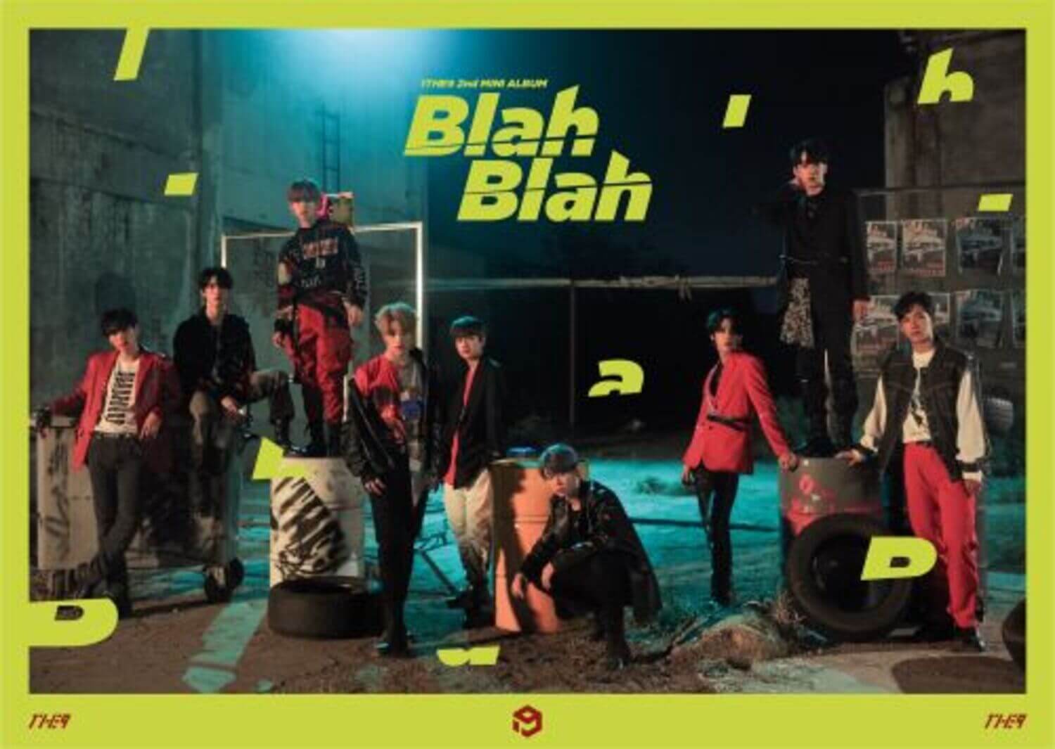 1 THE9 - 2nd Album [BLAH BLAH] - Kpop Album | Kool Seoul - Buy Kpop Albums Online