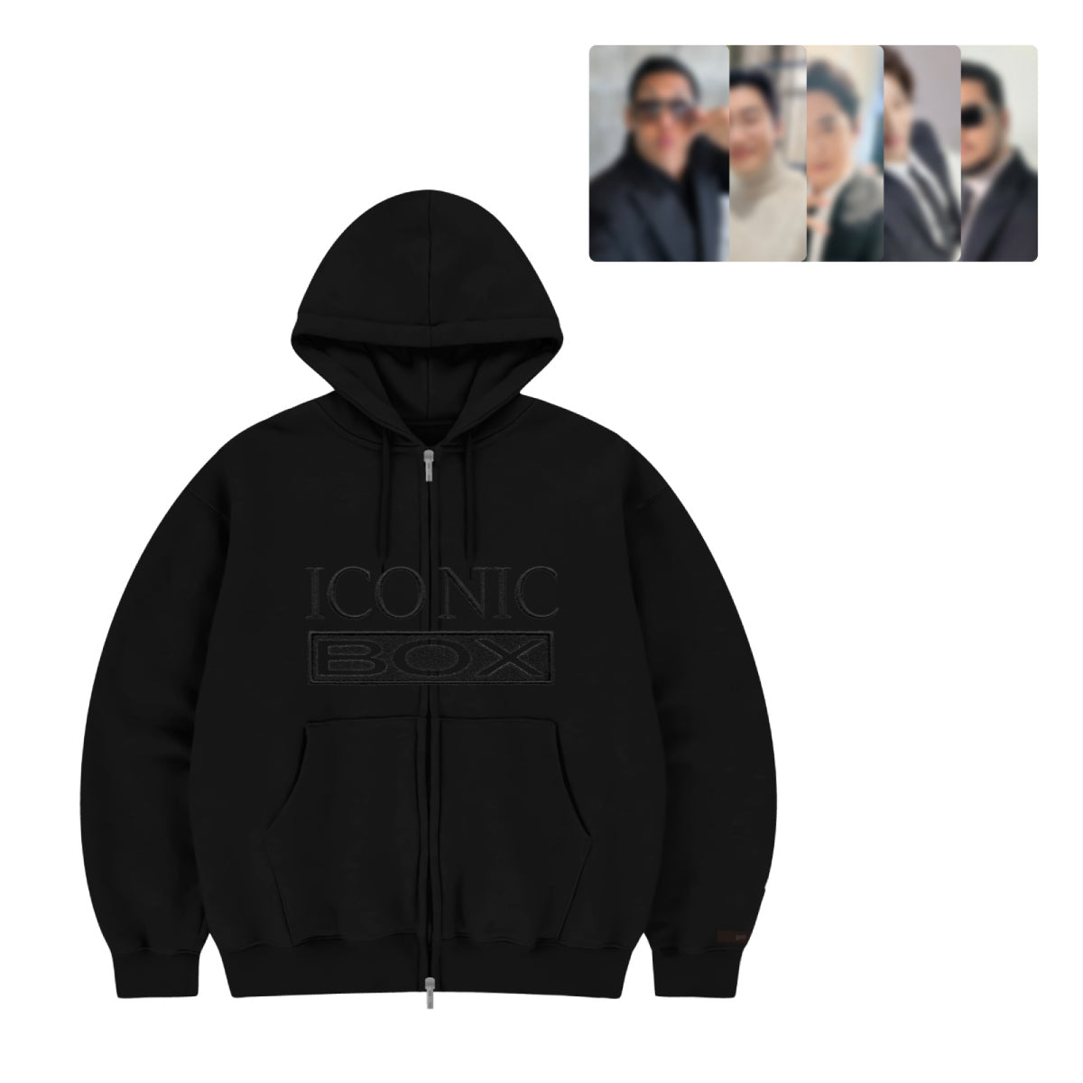 god god - Hood Zip-Up - 2025 god CONCERT ICONIC BOX - Official MD