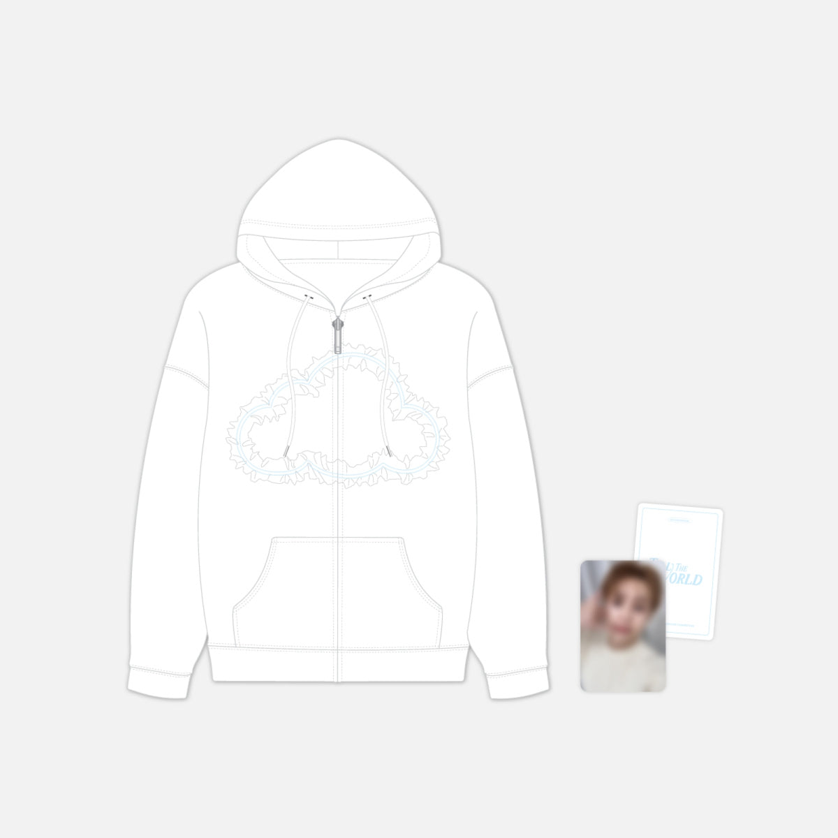 Ha Sung Woon Ha Sung Woon - Hoodie Zip-up - 2025 Fanmeeting Tell The World Official MD