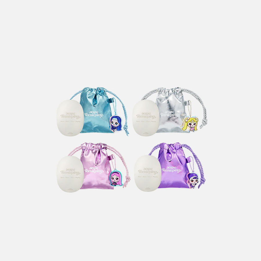 aespa x Teenieping - Mirror Pouch Keyring Set - Official MD