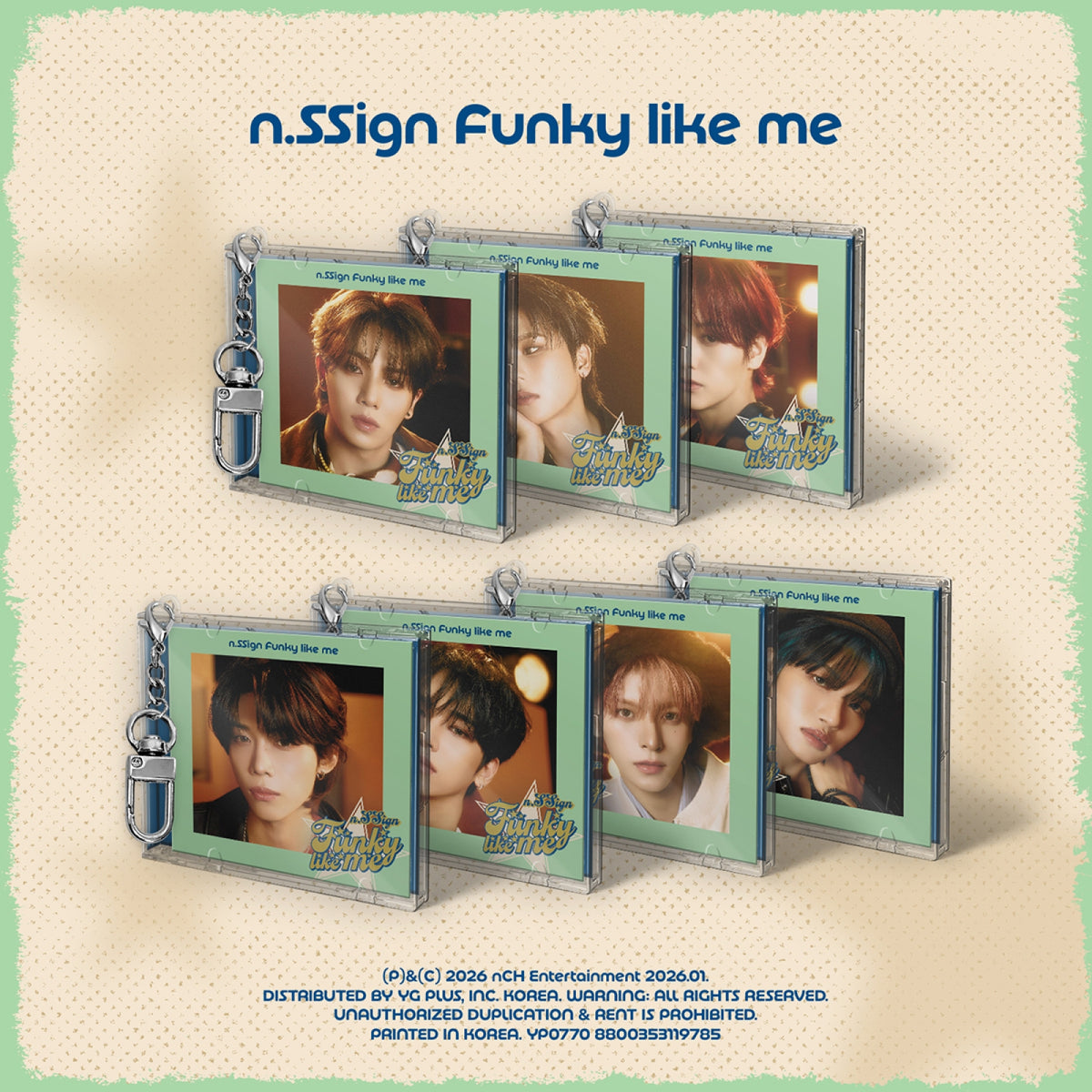 n.SSign n.SSign - Funky like me - Mini Jewel Ver. - Single Album