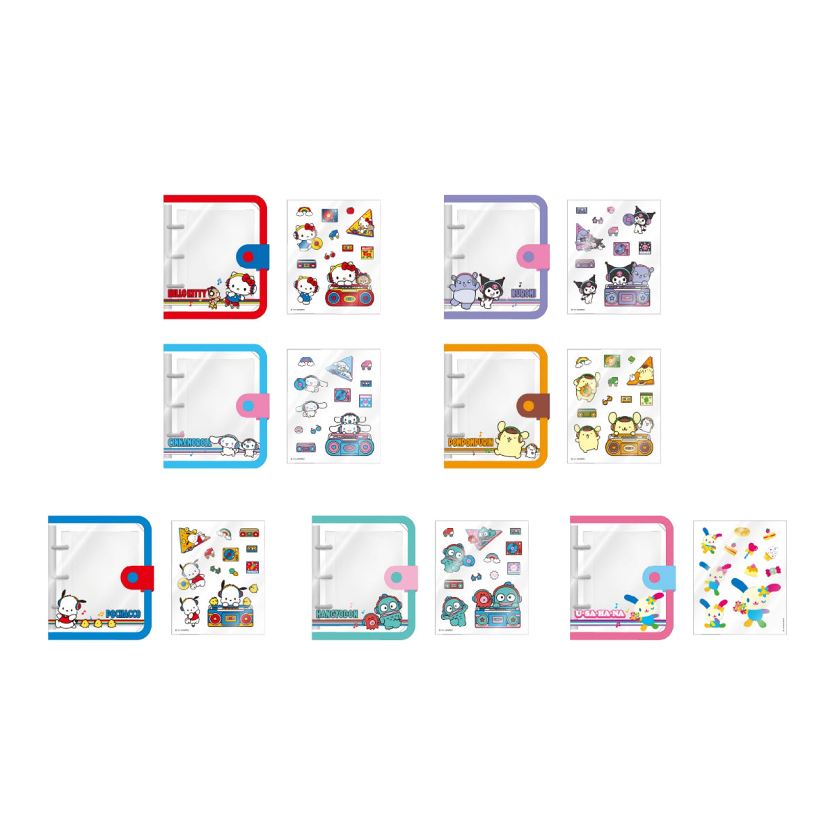 Sanrio Sanrio - Clear Photocard Binder & Sticker