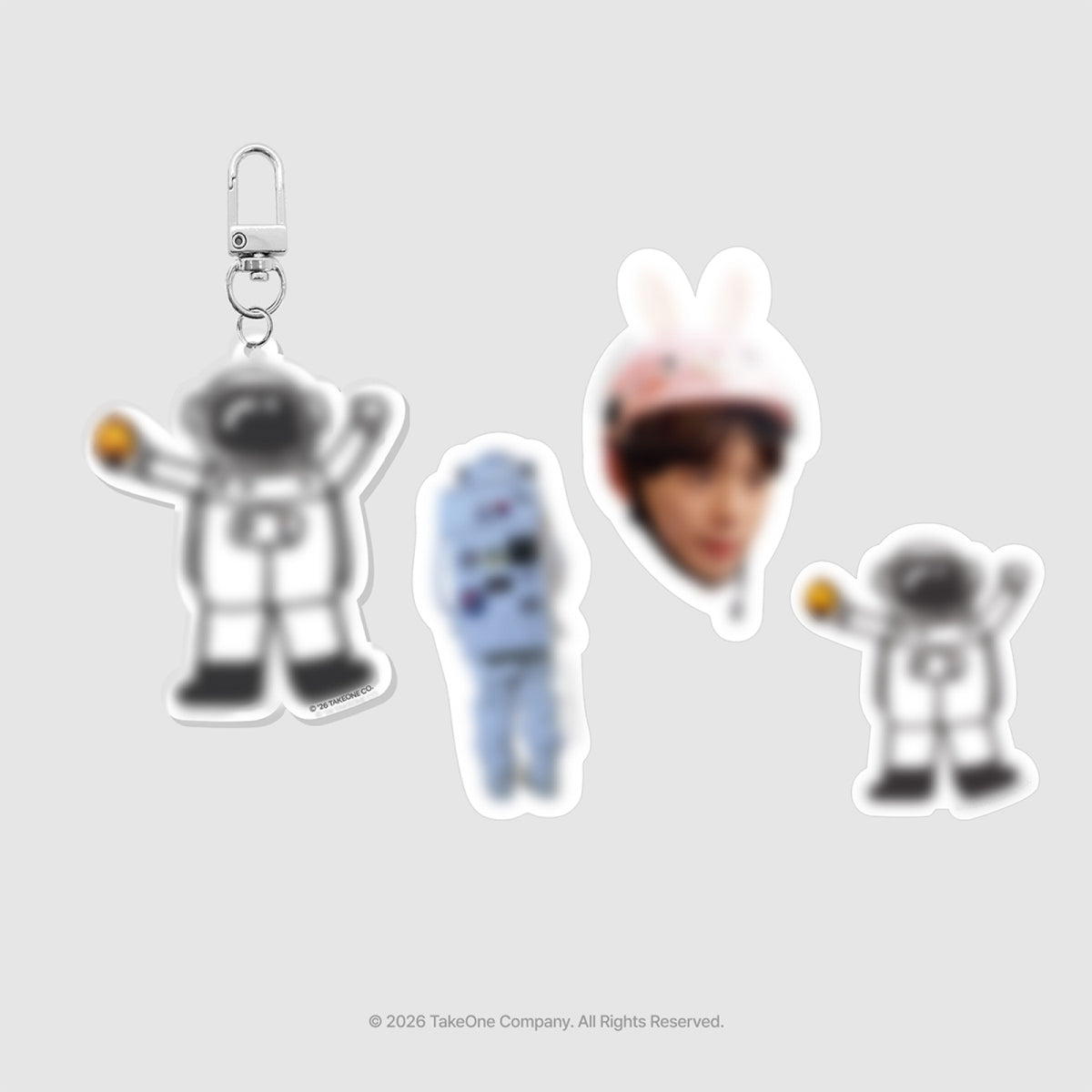 KITZ KITZ - Jump Boy LIVE - Acrylic Keyring & Sticker Set