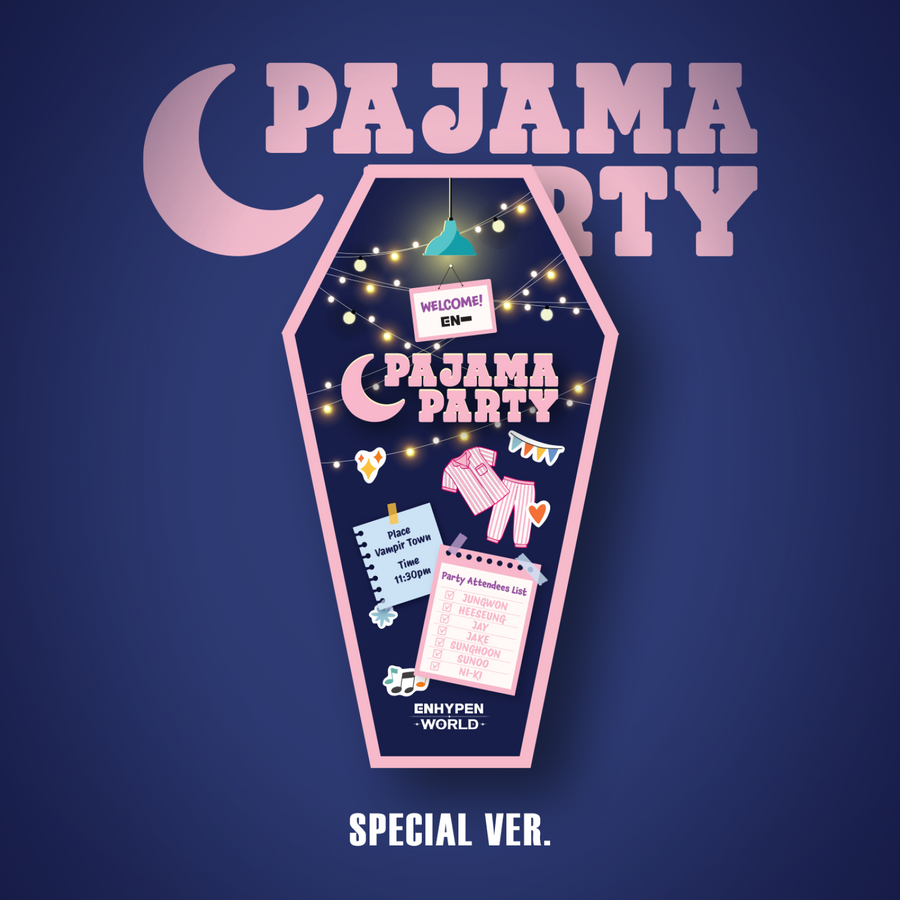 ENHYPEN - World Coupon Card Collection - Pajama Party Special Version