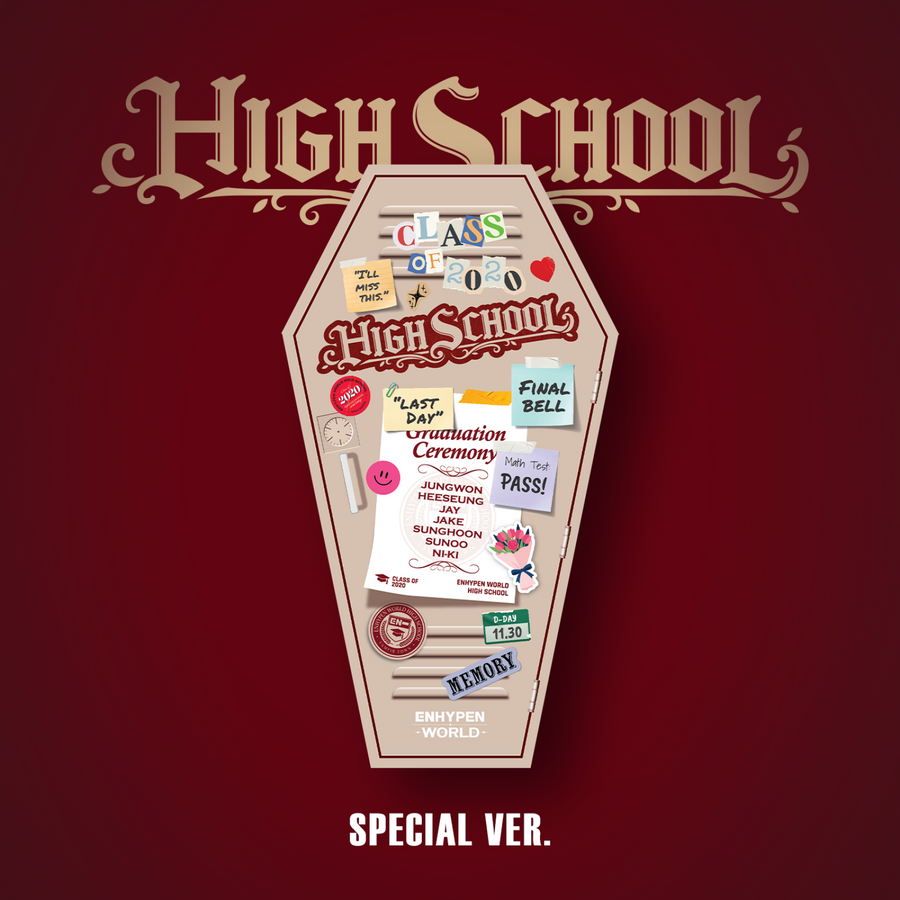 ENHYPEN - World Coupon Card Collection - High School Special Version