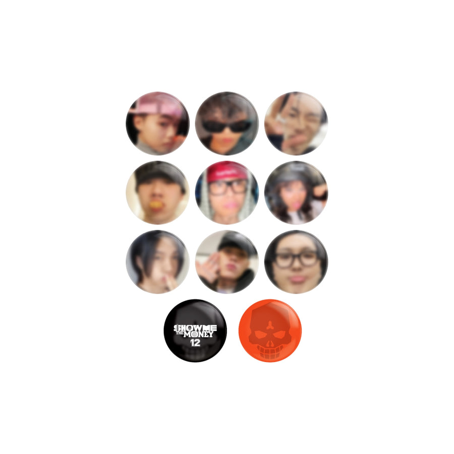 Show Me The Money 12 - Pin Button Set - Official MD
