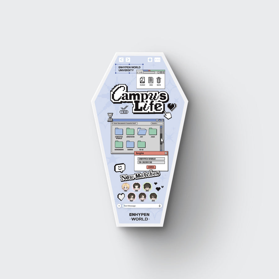 ENHYPEN - World Coupon Card Collection - Campus Life Special Version