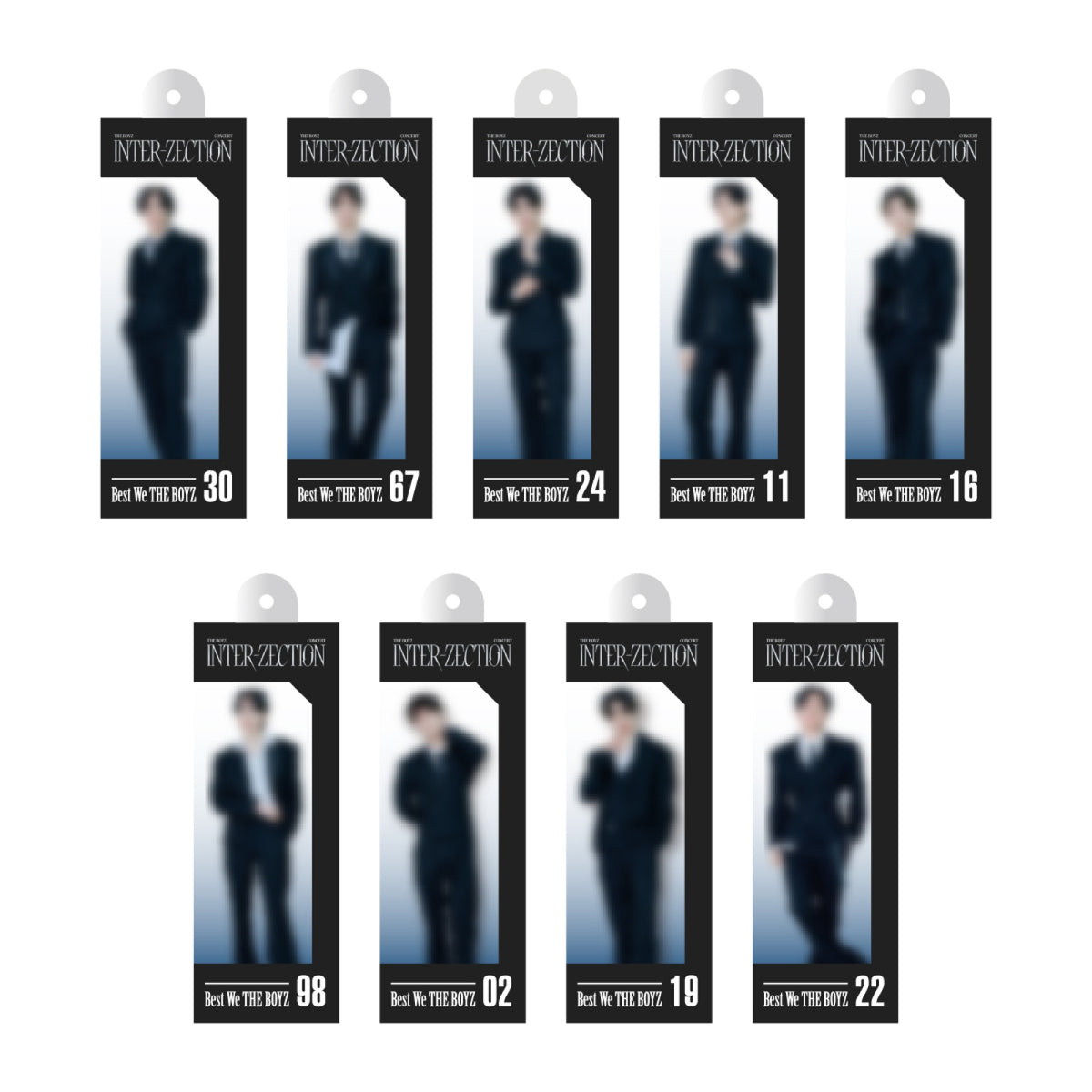THE BOYZ THE BOYZ - Random Miniature Keyring - INTER-ZECTION Official MD