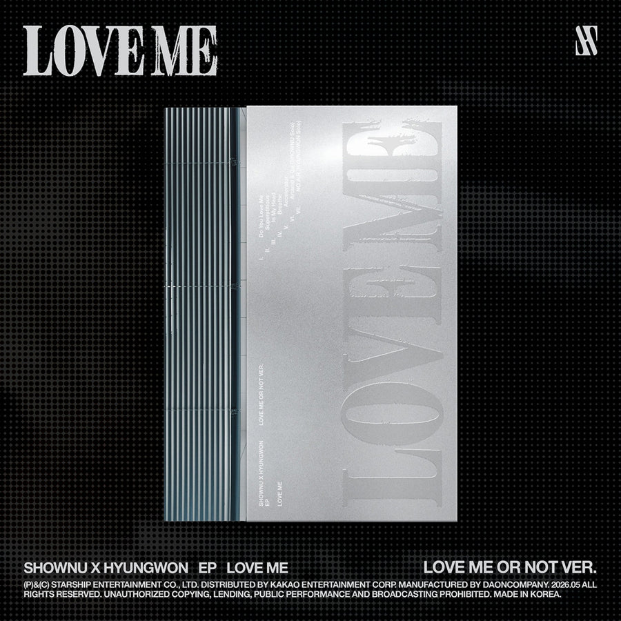 Shownu X Hyungwon - Love Me - Love Me or Not Ver. - EP Album