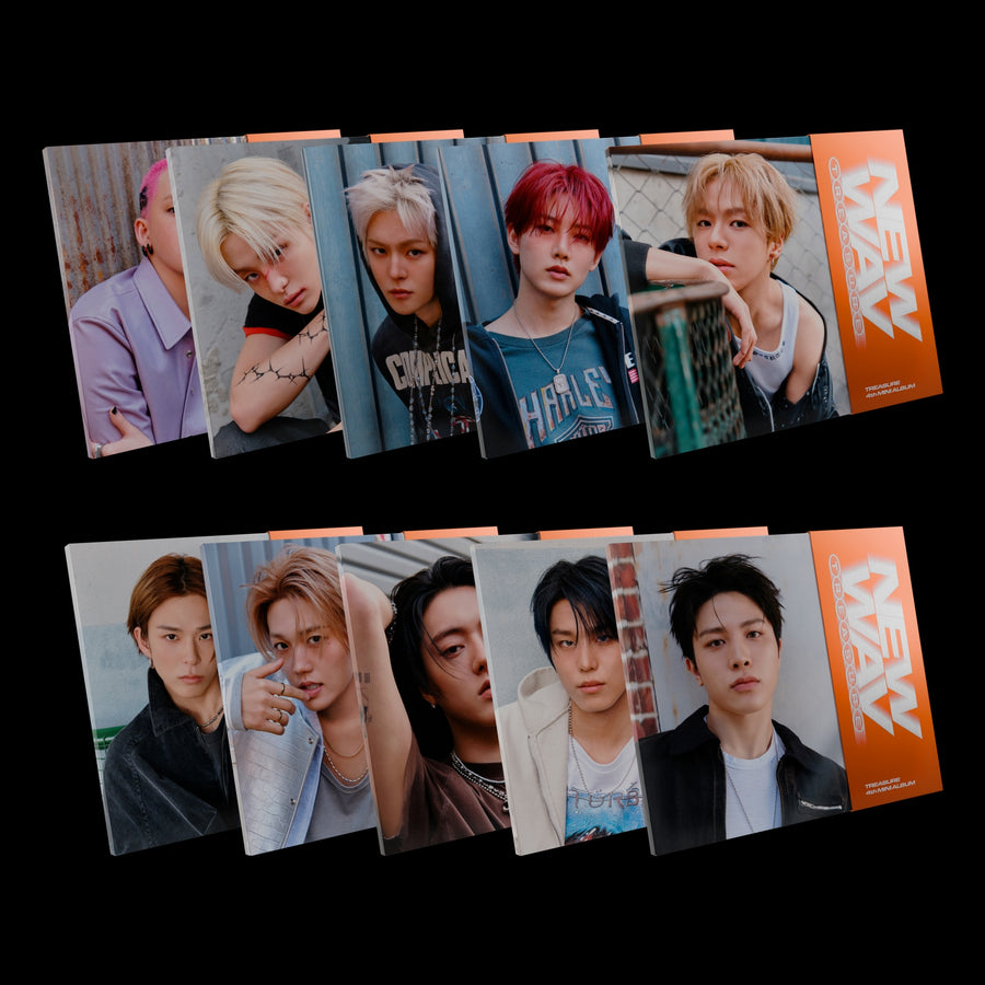 TREASURE - NEW WAV - RAW Ver. - 4th Mini Album