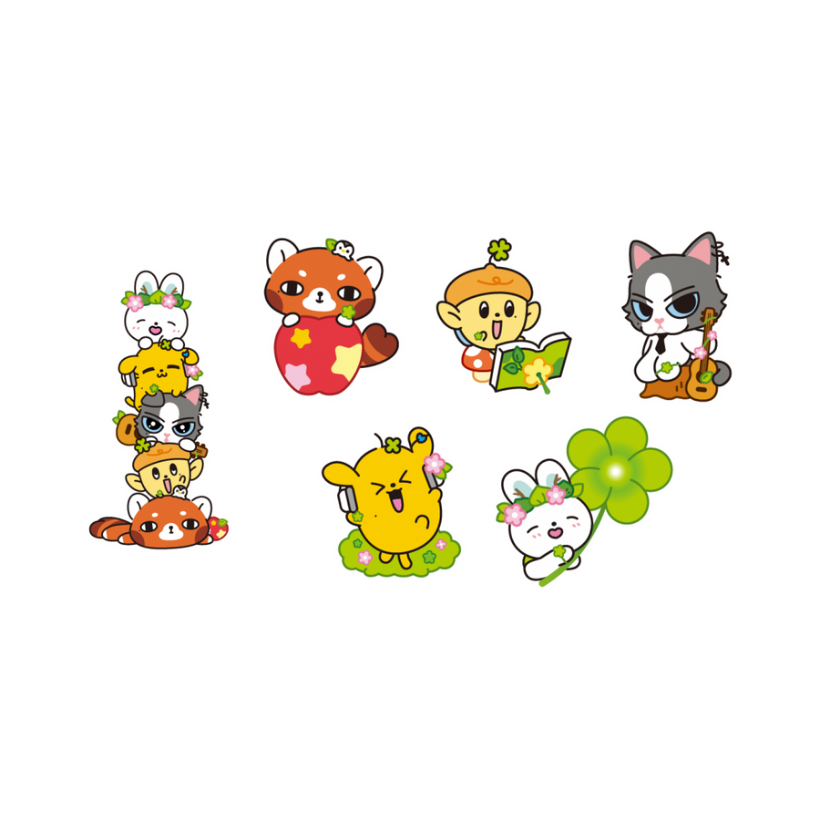 AND2BLE - 14 Removable Sticker Set - Sequence 01 Curiosity - Official MD