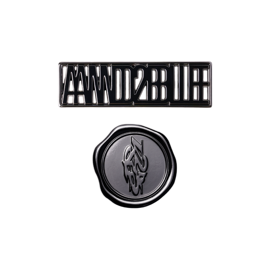 AND2BLE - Metal Badge Set - Sequence 01 Curiosity - Official MD