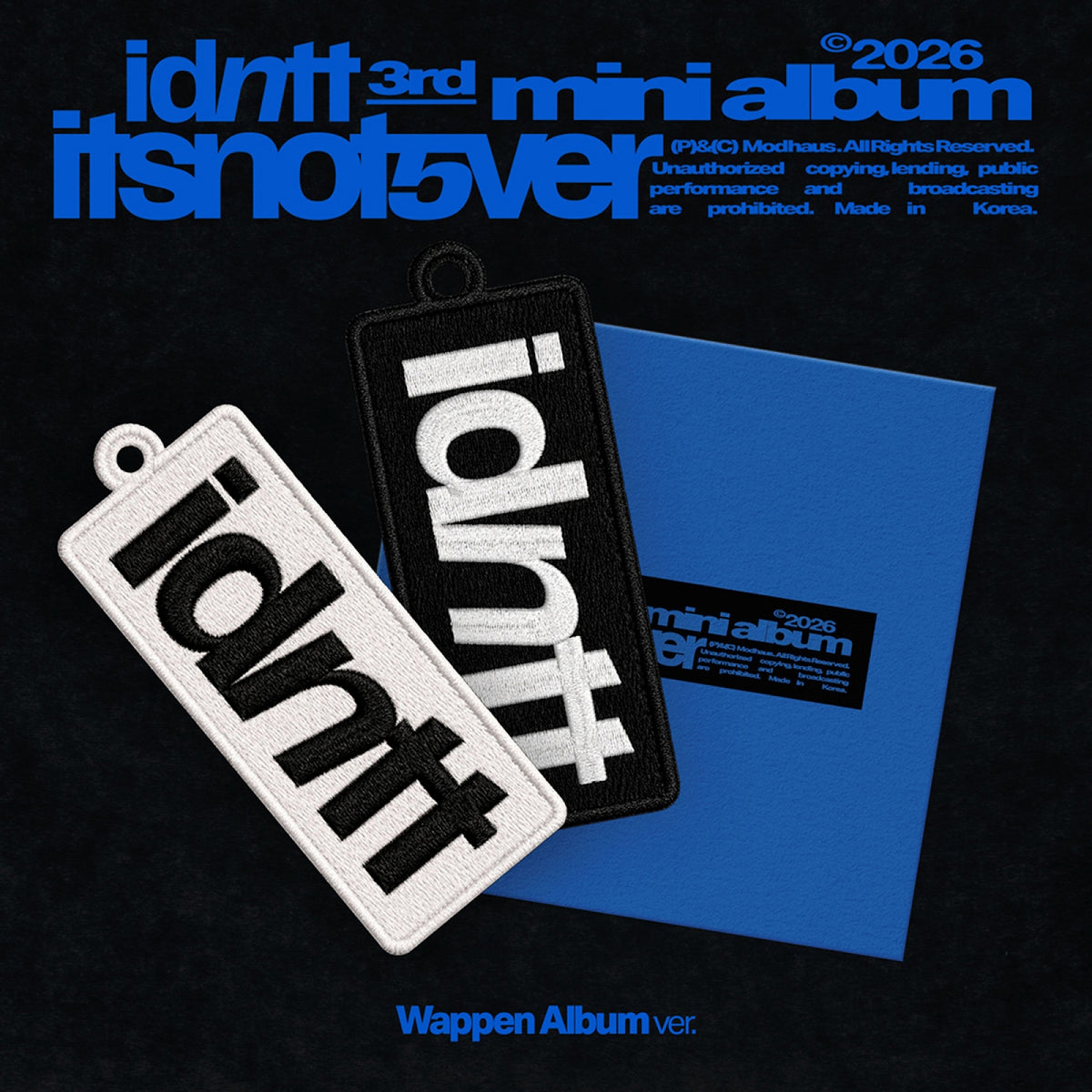 IDNTT IDNTT - itsnotover - Wappen Ver. - Mini Album