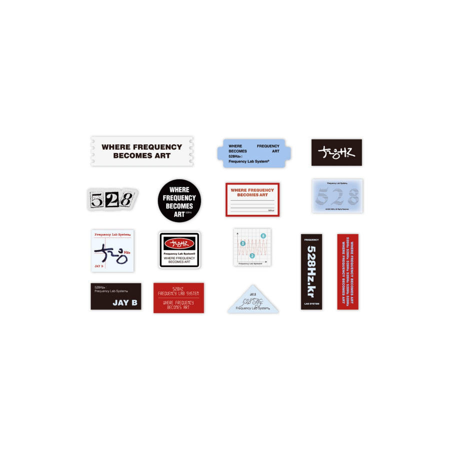 JAY B - Removable Sticker Set - TR.EE Pop-Up Official MD