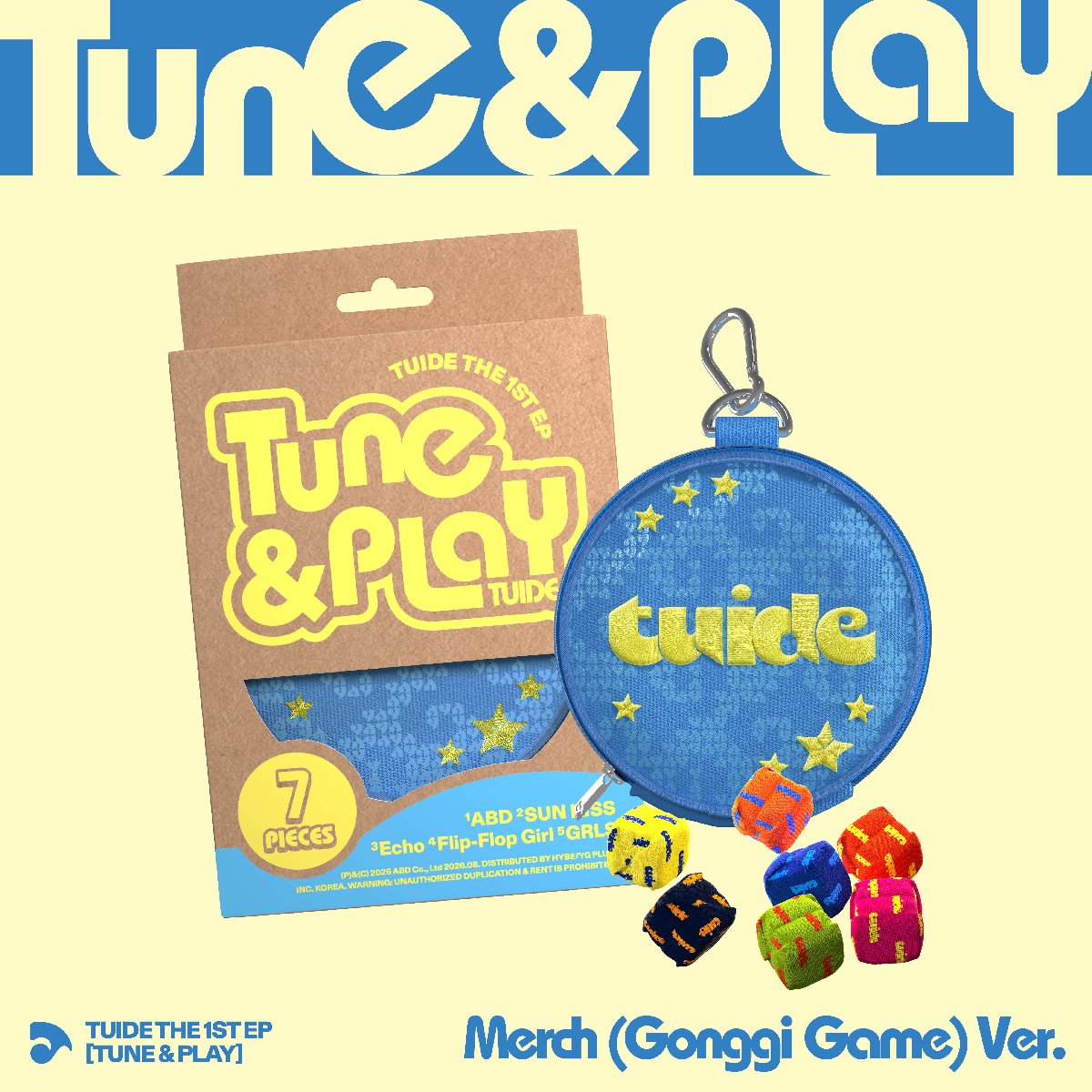 TUIDE TUIDE - TUNE & PLAY - Gonggi Game Ver. - EP Album