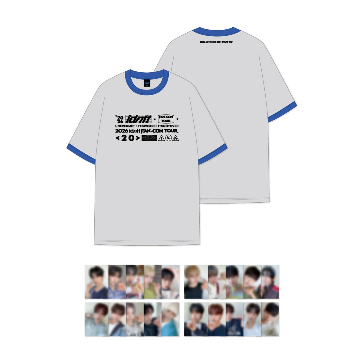 idntt idntt - T-shirt 01 - FAN-CON TOUR [20] in Seoul Official MD