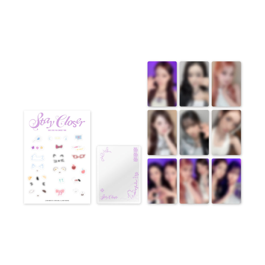 STAYC - Photocard Deco Pack - Stay Closer Fan Concert Tour - Official MD