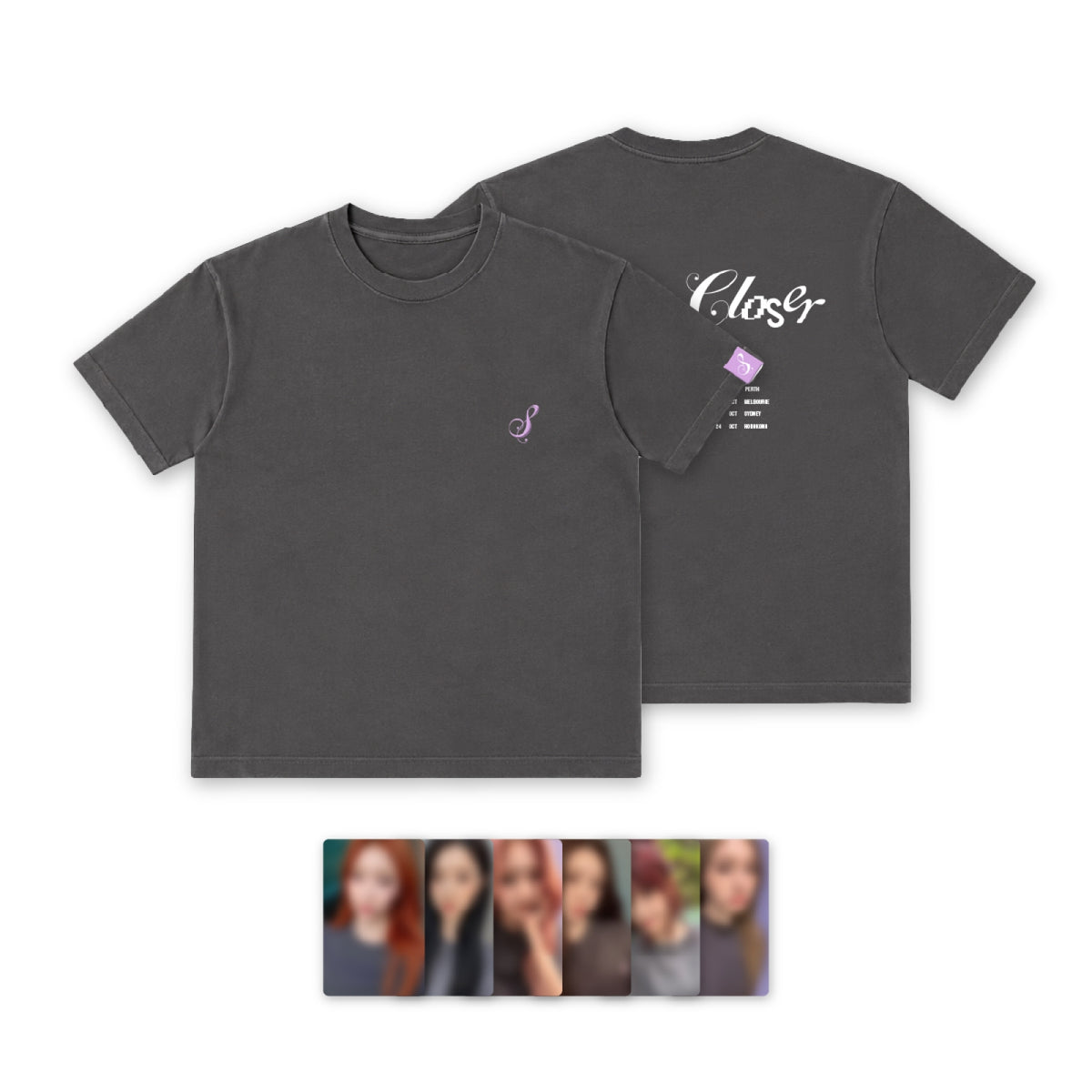 STAYC STAYC - Short Sleeve T-shirt - STAY CLOSER Tour - Official MD