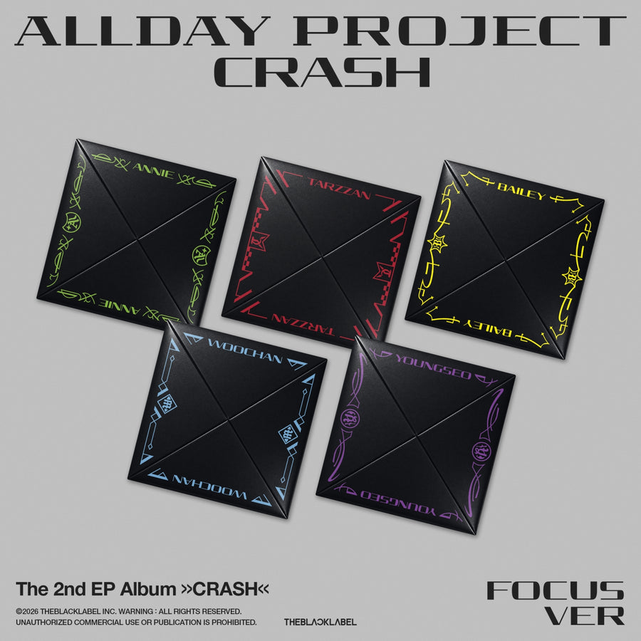 All Day Project - CRASH - 2nd EP Album (FOCUS Ver.)