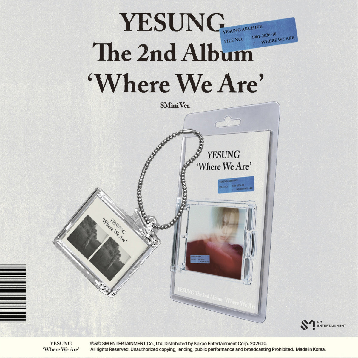 Yesung Yesung - Where We Are - Regular Album 2 (SMini Ver.)