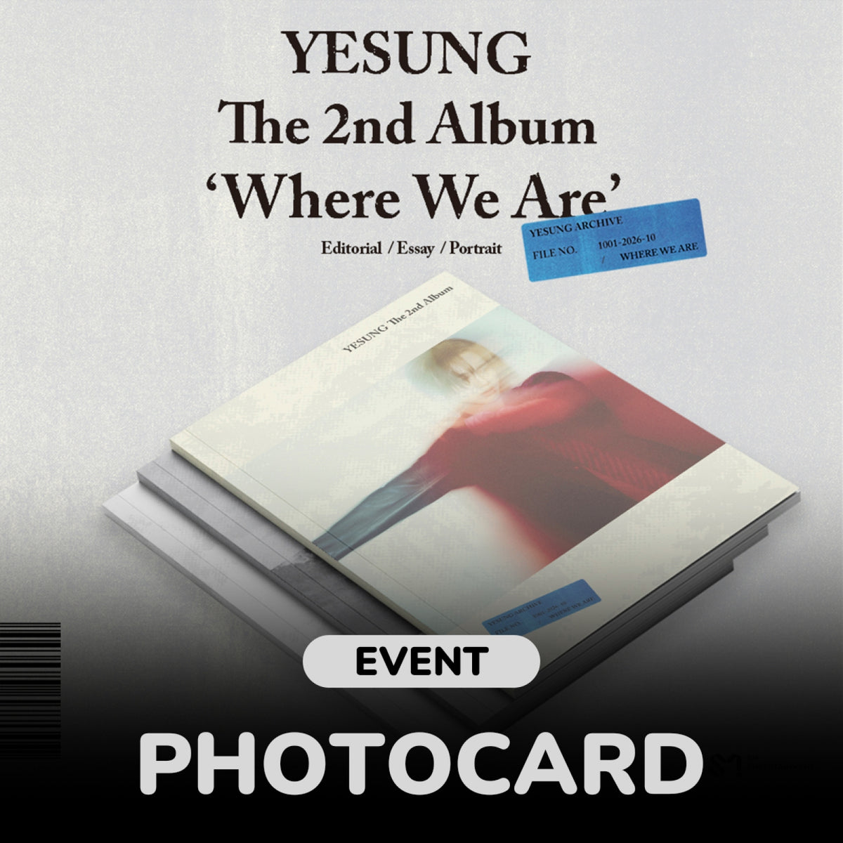 Yesung Yesung - Where We Are - Photobook Ver. - 2nd Regular Album