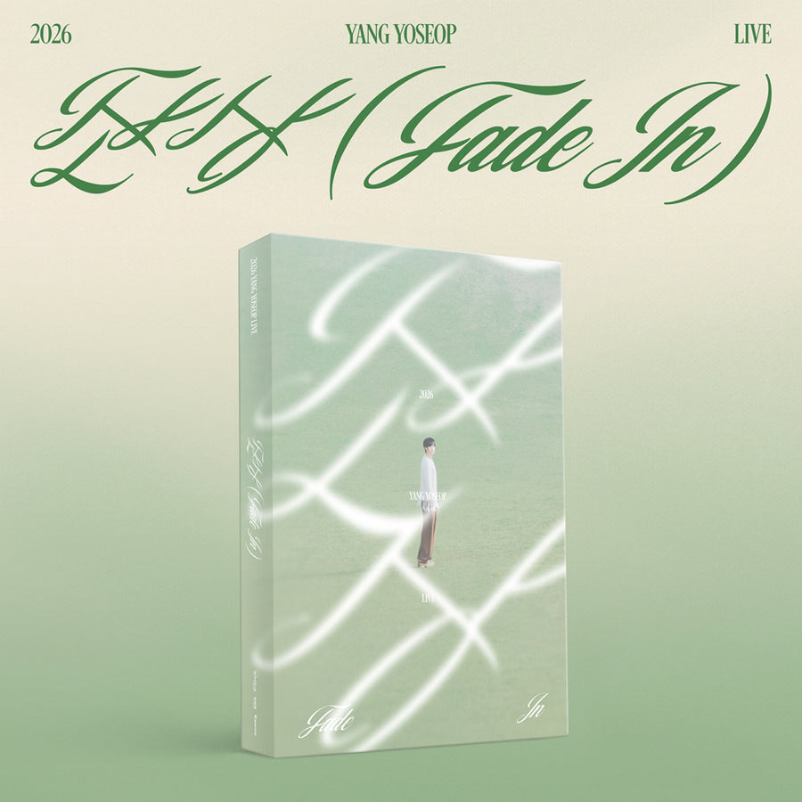 Yang Yoseop - 2026 Yang Yoseop Live - Fade In - Live Album