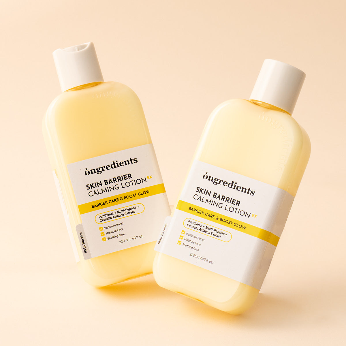 ONGREDIENTS Calming Lotion EX, Glow Mist & Moisture Deep Cleanser Mini Trio Set - Korean skincare set, view 2