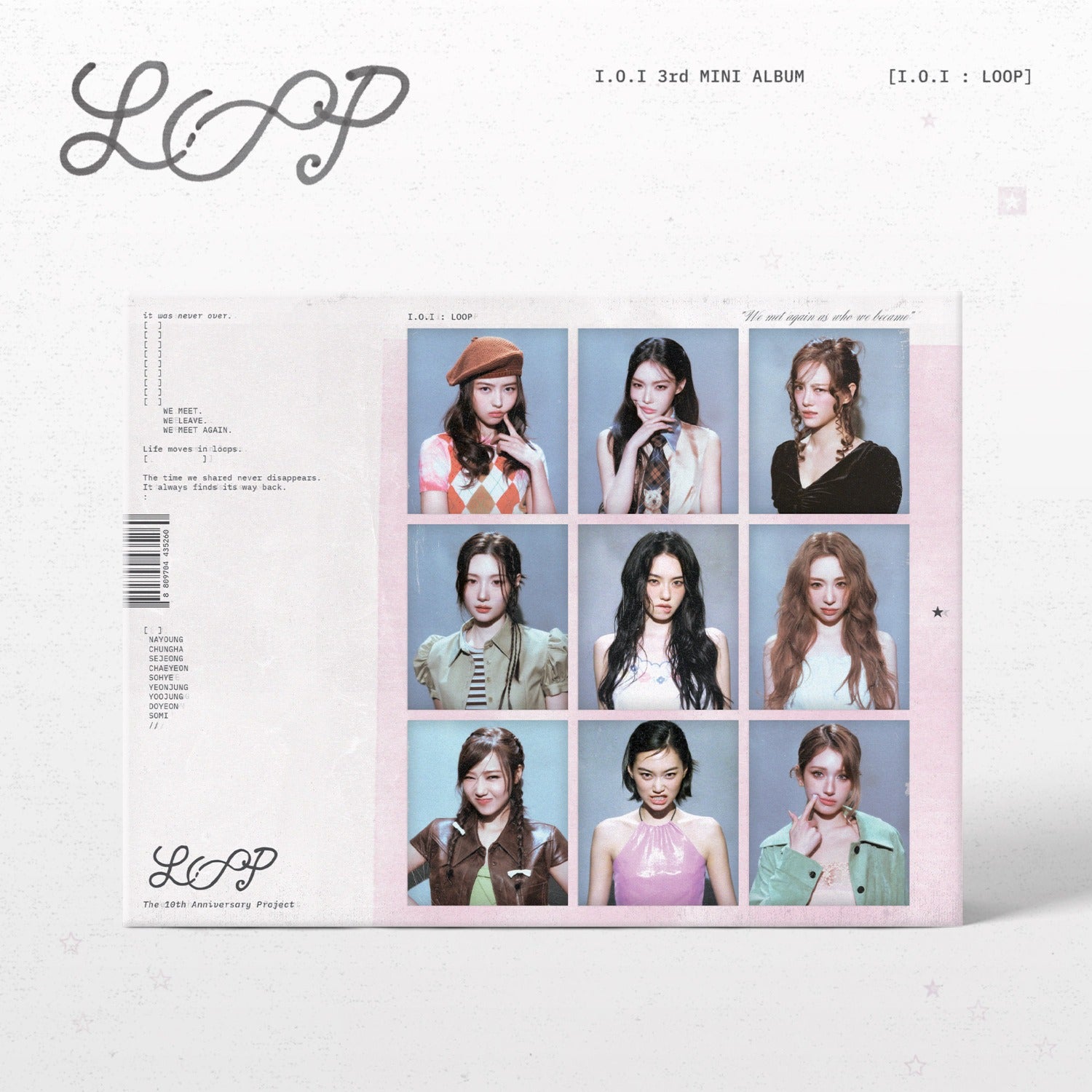 I.O.I - 3rd MINI ALBUM [I.O.I : LOOP] - Kpop Album Koolseoul