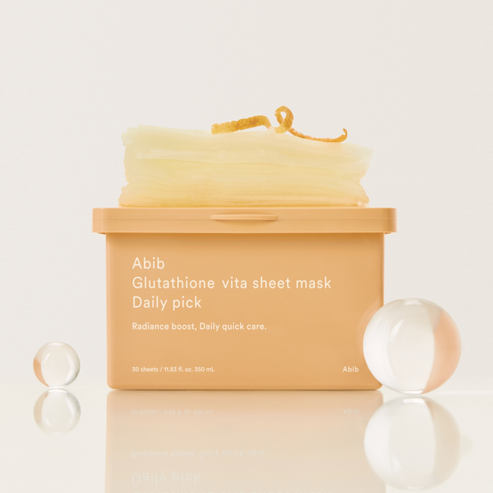 ABIB Daily Pick Glutathione Sheet Mask 30 Sheets