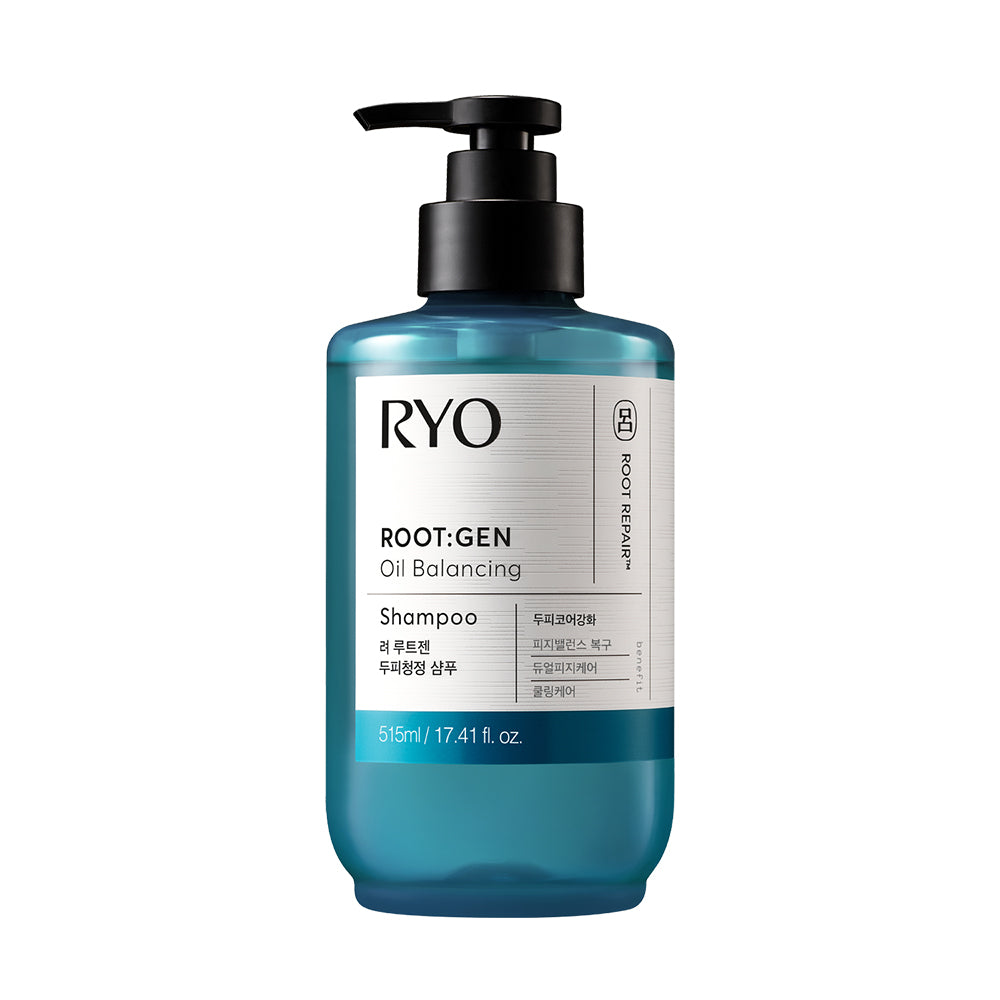 RYO Root:Gen Scalp Core Cooling Shampoo - Korean shampoo