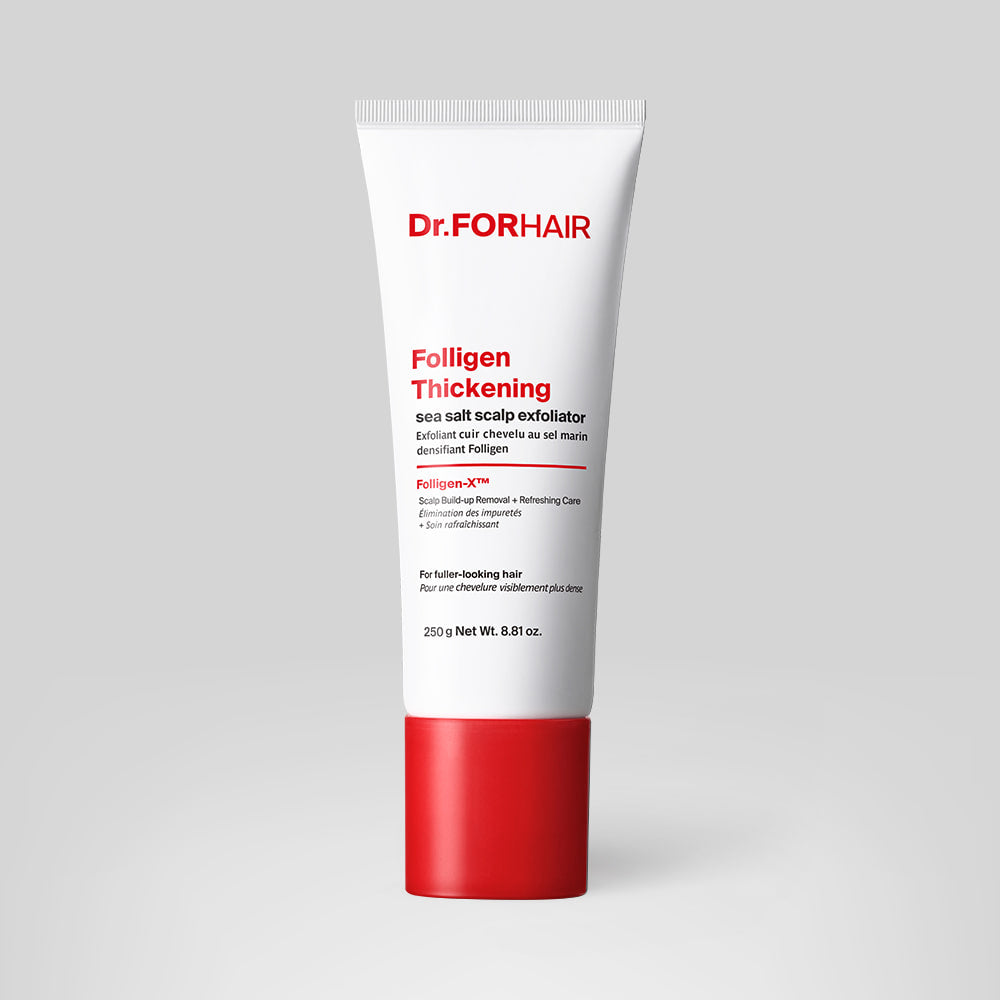 DR.FORHAIR Folligen Thickening Sea Salt Scalp Exfoliator - Korean scalp scrub