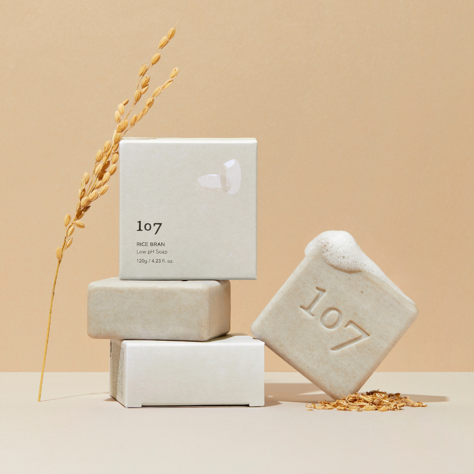 107 Rice Bran Low Ph Soap 120g available on Koolseoul.com, your Korean Eshop from Seoul !