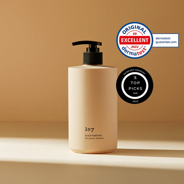 107 Scalp Purifying Microbiome Shampoo 500ml available on Koolseoul.com, your Korean Eshop from Seoul !