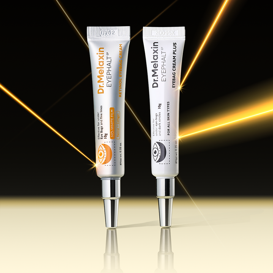 DR.MELAXIN Eyephalt Retinol Eyebag Cream & Eyebag Cream Plus Set (Set of 2)