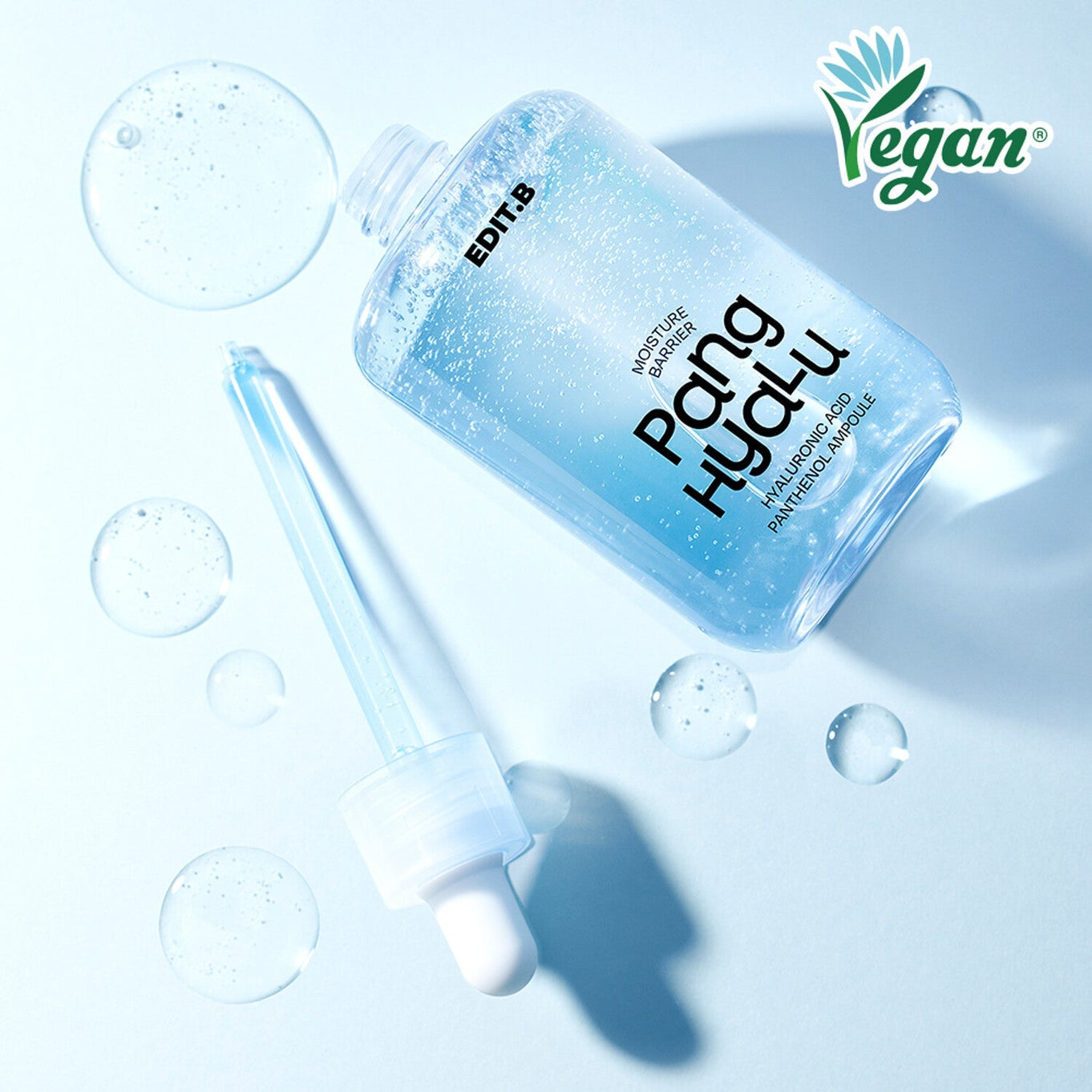 EDIT.B Moisture Barrier Pang Hyalu Hyaluronic Acid Panthenol Ampoule 100ml | Kool Seoul